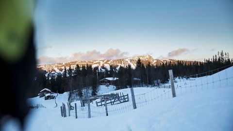 Daglig leder Odd Stensrud i Alpinco har begynt salget av hyttetomter i den nye fjellsiden de skal bygge ut.