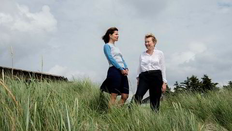 Ana Fonseca Nordang (42) (til venstre) blir ny personaldirektør og Siv Helen Ryge Torstensen (49) ny juridisk direktør i energikjempen Equinor.