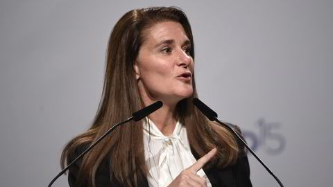 Melinda Gates kunngjorde onsdag at stiftelsen hun har opprettet med ektemannen, nå gir milliarder til å bekjempe sult. Foto: Lucas Jackson / Reuters / NTB scanpix