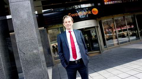 Michael Wolf, konsernsjef i Swedbank. Foto: Elin Høyland