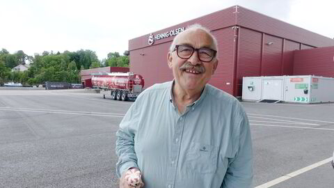 Paal Hennig-Olsen har passert 71, men har ingen umiddelbar plan om å fratre som sjef for familiebedriften Hennig-Olsen Is.