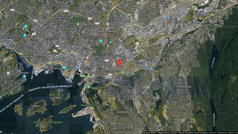 Området rundt Strømsveien 42B, Oslo kommune, Oslo