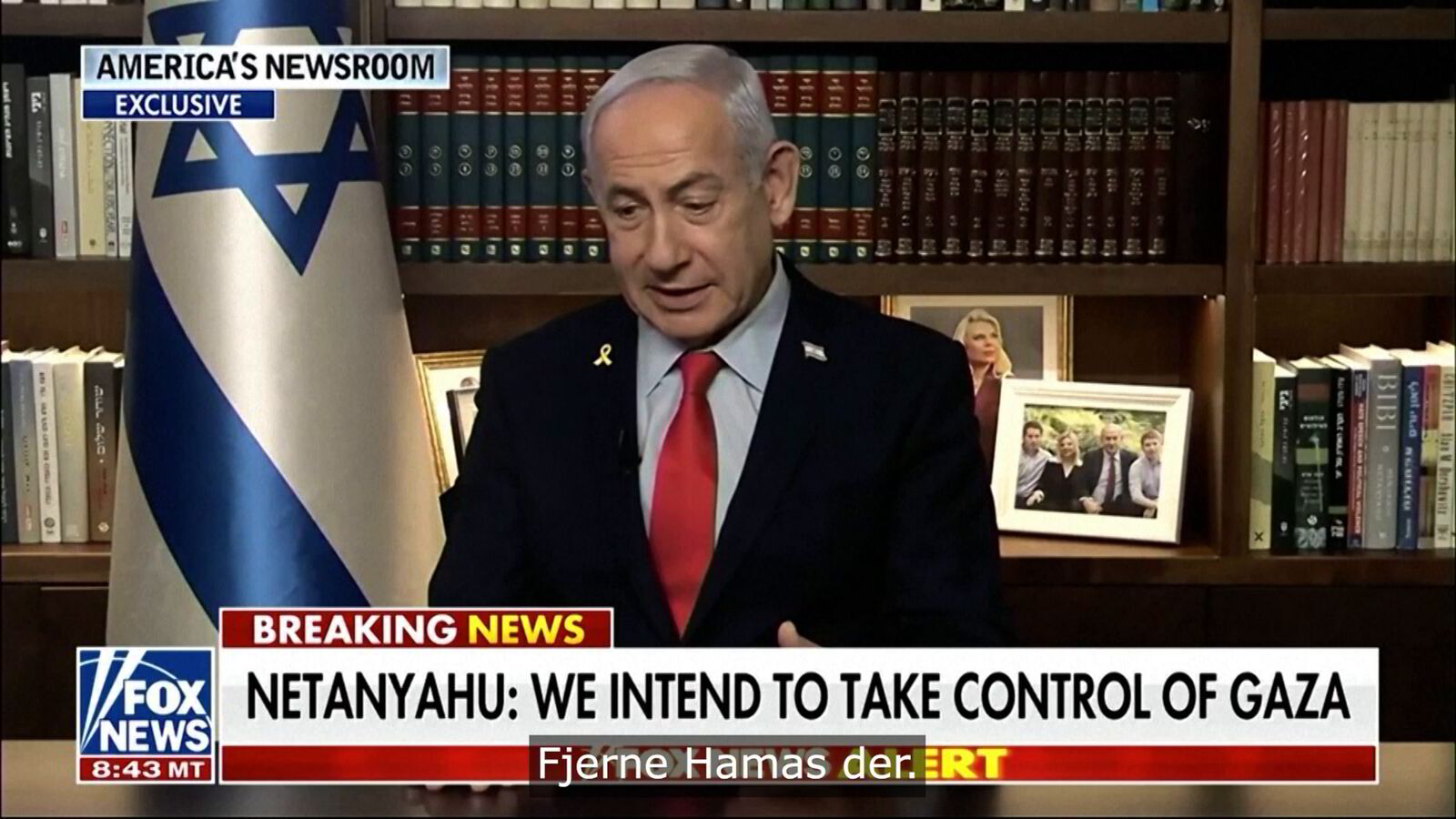 Israels statsminister: Vil ta full kontroll over Gaza – til Fox News