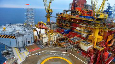 Oljeprisene er moderat ned mandag. Illustrasjonsfoto: Harald Pettersen, Statoil