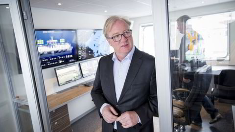 Konsernsjef Trond Williksen i Akva Group har stor tro på landbasert oppdrett. Arkivbilde. Foto: Ole Morten Melgård