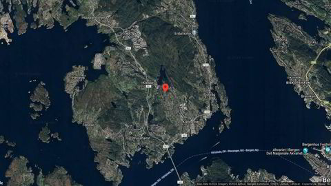 Området rundt Høgatun 17, Askøy, Vestland