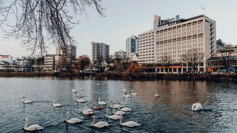 Til tross for gjenåpningen av Radisson Blu Atlantic Hotel (bildet), økte belegget for Stavanger-hotellene i fjor. Og byen topper listen over byer med størst prosentvis vekst i losjiinntekt per tilgjengelige rom.