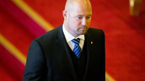 ustis- og beredskapsminister Anders Anundsen (Frp). 
                  Foto: Vegard Wivestad Grøtt /