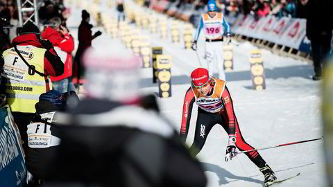 ANDREPLASS: Laila Kveli ble beste norske kvinne i Marcialonga med andreplass. FOTO: Thomas Haugersveen