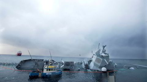 Skadeomfanget på «Helge Ingstad» var betydelig, men langt ifra det verste som kunne ha skjedd når fartøyene støtte sammen, skriver innleggsforfatteren.