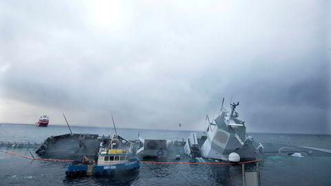 Skadeomfanget på «Helge Ingstad» var betydelig, men langt ifra det verste som kunne ha skjedd når fartøyene støtte sammen, skriver innleggsforfatteren.