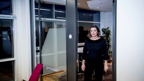 Da hun var NHO-sjef fikk Kristin Skogen Lund en gang støt hver gang hun snakket vanskelig, i en innholdsmarkedsføringskampanje laget av VG Partnerstudio. Nå er hun tilbake på eget kontor i VG-bygget.