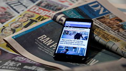 Ifølge Medietilsynet fortsetter det å gå nedover for salg av aviser.