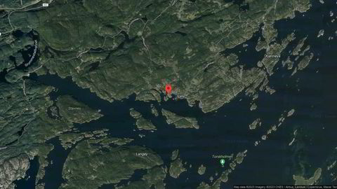 Området rundt Valletangen 17, Bamble, Telemark og Vestfold
