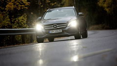 Mercedes-Benz C-klasse gikk helt til topps i DNs Firmabiltest 2014. Foto: Alexander Nordahl