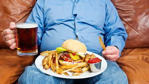 Usunn mat og lite mosjon bidrar til fedme og for tidlig død.