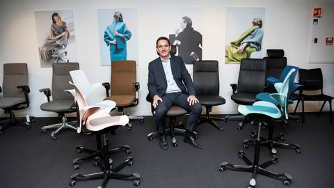 Administrerende direktør Lars I. Røiri i Flokk, kontorstolkonsernet som tidligere het Scandinavian Business Seating, kjøper sveitsiske Giroflex og passerer to milliarder i omsetning i år.