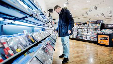 Bransjen for musikk, spill og dvd har de siste årene gjort store tilpasninger for å møte en ny markedssituasjon. Her er Platekompaniets butikk på Oslo City.