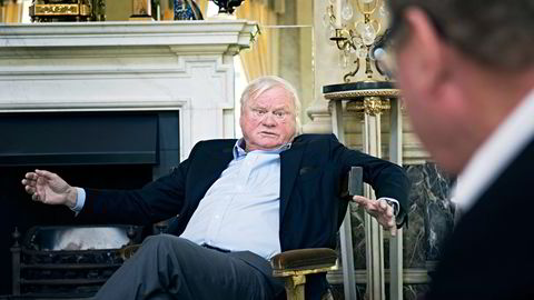 John Fredriksen vil kjøpe flere tankskip og har store vekstambisjoner i tank. Foto: Elin Høyland