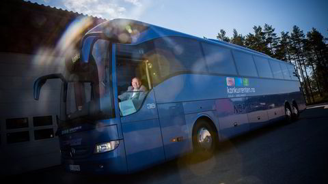 Tom Roger Øydne i ekspress­busselskapet Konkurrenten.no krever over 102 millioner kroner i erstatning fra NSB-eide Nettbuss. Foto: Sondre Steen Holvik