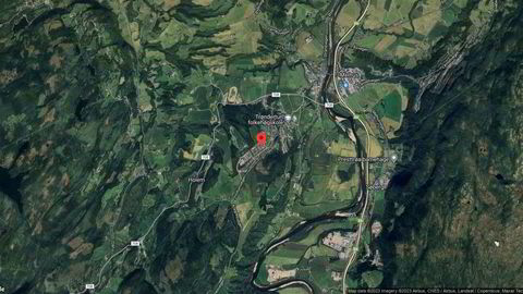Området rundt Klemmets veg 46, Melhus, Trøndelag