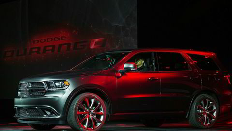 Dodge Durango, illustrasjonsfoto fra avduking av facelift i 2013.