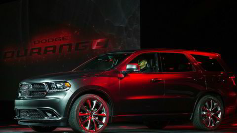 Dodge Durango, illustrasjonsfoto fra avduking av facelift i 2013.