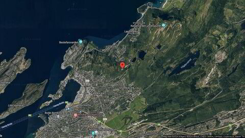 Området rundt Fjellveien 187, Bodø, Nordland