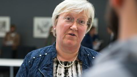 Europaminister Elisabeth Aspaker om konsekvensene avBrexit. Foto: Audun Braastad /