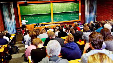 Informatikkstudenter ved Universitetet i Oslo fant hull i eksamensprogram. Foto: