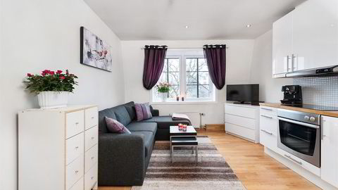 Denne 17 kvadratmeter store leiligheten på Frogner i Oslo ble solgt til 2,06 millioner kroner. Foto: Nordvik og Partners