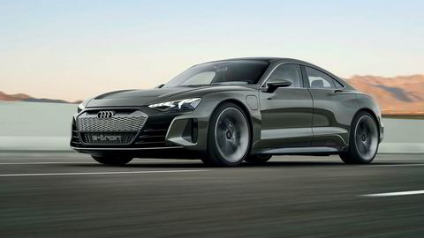 Den ser ikke ueffen ut den nye Audi E-tron GT Concept.