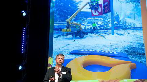 Jacob Schram, tidligere europasjef Circle K, på DLF Høstmøte.