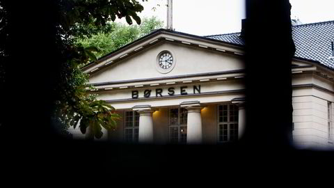 Oslo Børs falt 1,75 prosent torsdag. Foto. Adrian Nielsen