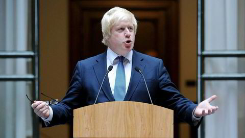 Storbritannias utenriksminister Boris Johnson. Foto: Pascal Rossignol/Reuters/NTB Scanpix