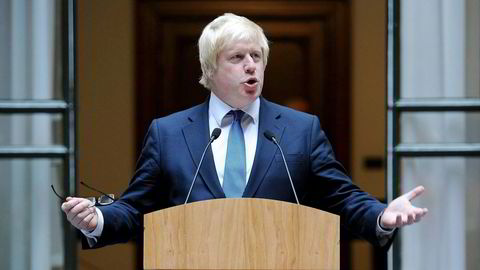 Storbritannias utenriksminister Boris Johnson. Foto: Pascal Rossignol/Reuters/NTB Scanpix