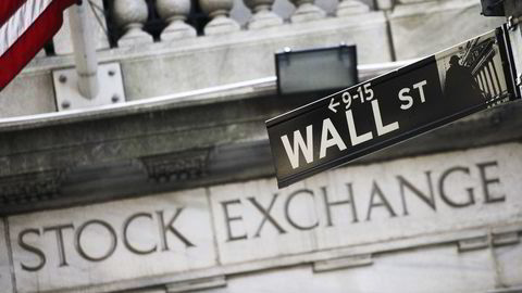 New York Stock Exchange på Wall Street i New York. Foto: Mark Lennihan / AP / NTB SCANPIX