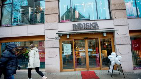 Pengene renner ut av mote- og interiørkjeden Indiska, her fra butikken i Storgata i Oslo.