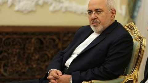 Irans utenriksminister Mohammad Javad Zarif, her fotografert i Teheran onsdag.