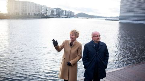 Anne Hvistendahl og Dag Sletmo jobber med sjømat i DNB. Sjømat er nå blitt den største næringen for banken, målt etter utlån, og DNB etter eget sigende «verdens største sjømatbank».