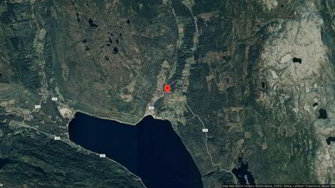 Området rundt Maurudbrekka 4B, Tinn, Telemark