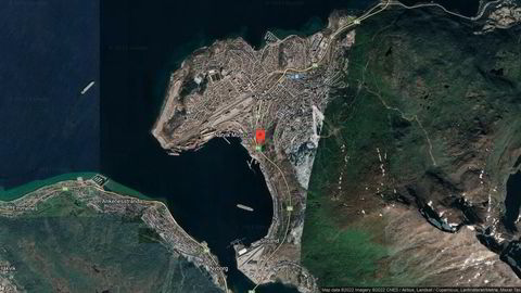 Området rundt Administrasjonsveien 1A, Narvik, Nordland