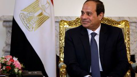 Egypts President Abdel Fattah al-Sisi. Foto: NTB Scanpix/REUTERS/Amr Nabil/Pool