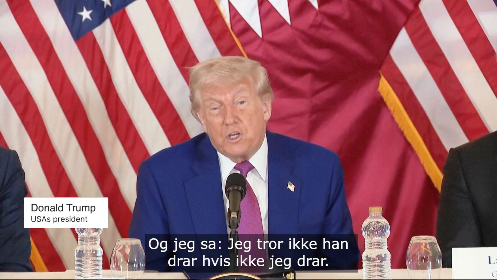 Trump: – Ingenting kommer til å skje  før Putin og jeg møtes, ok?