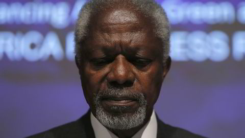 Kofi Annan kommer til Norge. Foto: Stefan Wermuth/Reuters/NTB Scanpix