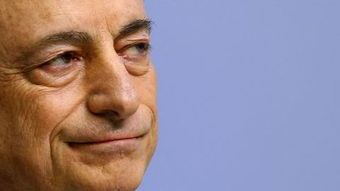 ECB-sjef Mario Draghi. Foto: Ralph Orlowski / REUTERS / NTB SCANPIX