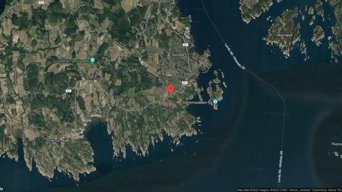 Området rundt Grevleløkka 37, Larvik, Telemark og Vestfold