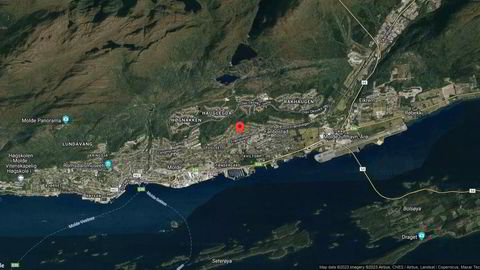 Området rundt Birkelandvegen 31, Molde, Møre og Romsdal