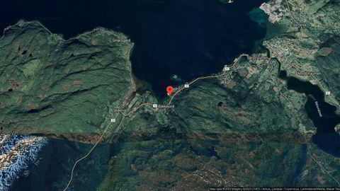 Området rundt Nedre Bakkejord 87, Sørreisa, Troms og Finnmark