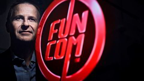 21. aug 2013: Ole Schreiner, CEO Funcom, her under Gamescom-messen i Köln i 2013. Foto: Meiko Herrmann